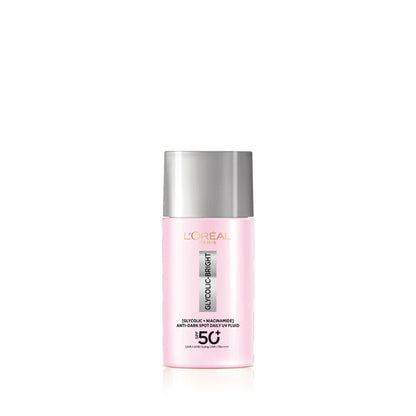 Glycolic Bright Anti-Dark Spot Daily UV Fluid SPF 50+ with [Glycolic Acid + Niacinamide]