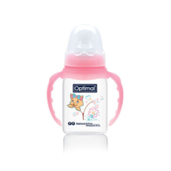 Narrow Neck Orthodontic Feeding Bottle- Handle 140 ML