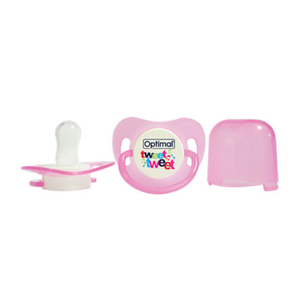 Round Nipple Silicone Pacifier 0+