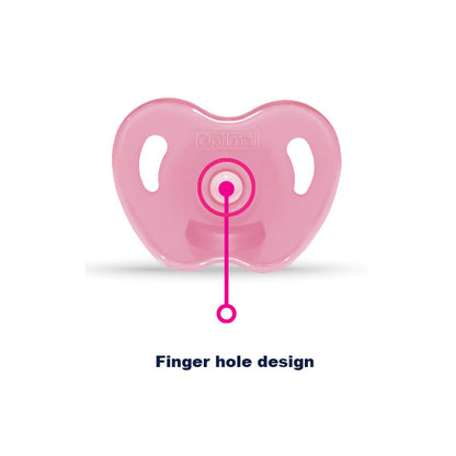 Round Nipple Silicone Pacifier 6+