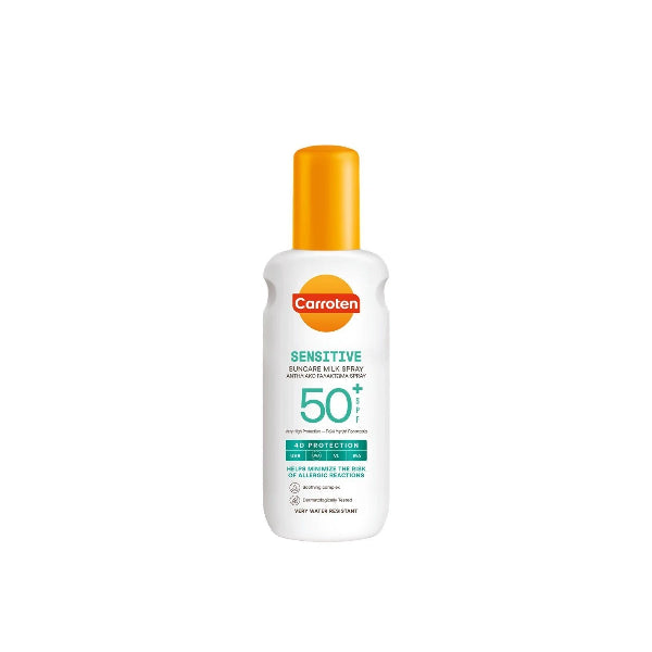 Sensitive Suncare Milk Spray 4D Protection SPF50+, 200 ML