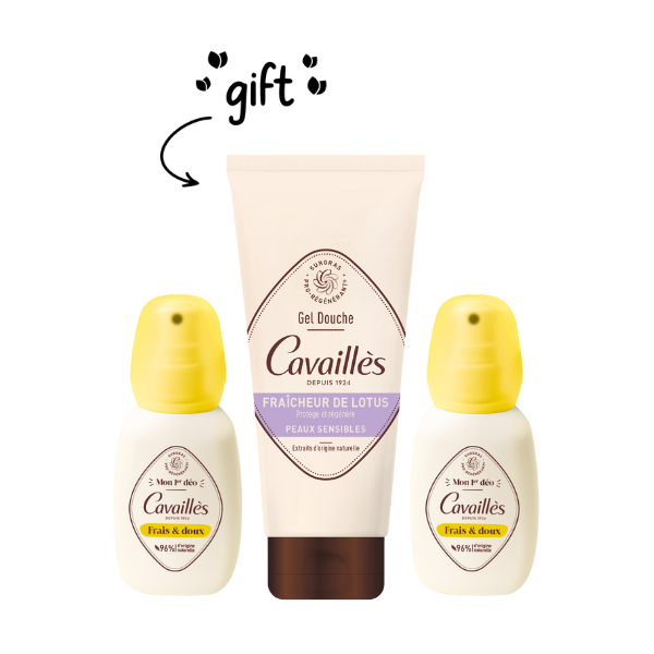 My First Deodorant Duo + Free Lotus Shower Gel - Sensitive Skin