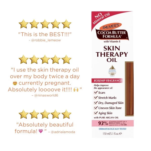 Cocoa Butter Skin Therapy Oil Rosehip With Vitamin E