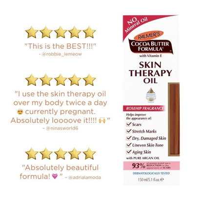 Cocoa Butter Skin Therapy Oil Rosehip With Vitamin E
