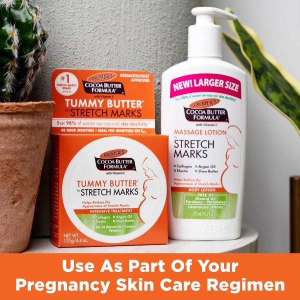 Cocoa Butter Tummy Butter For Pregnancy Stretch Marks