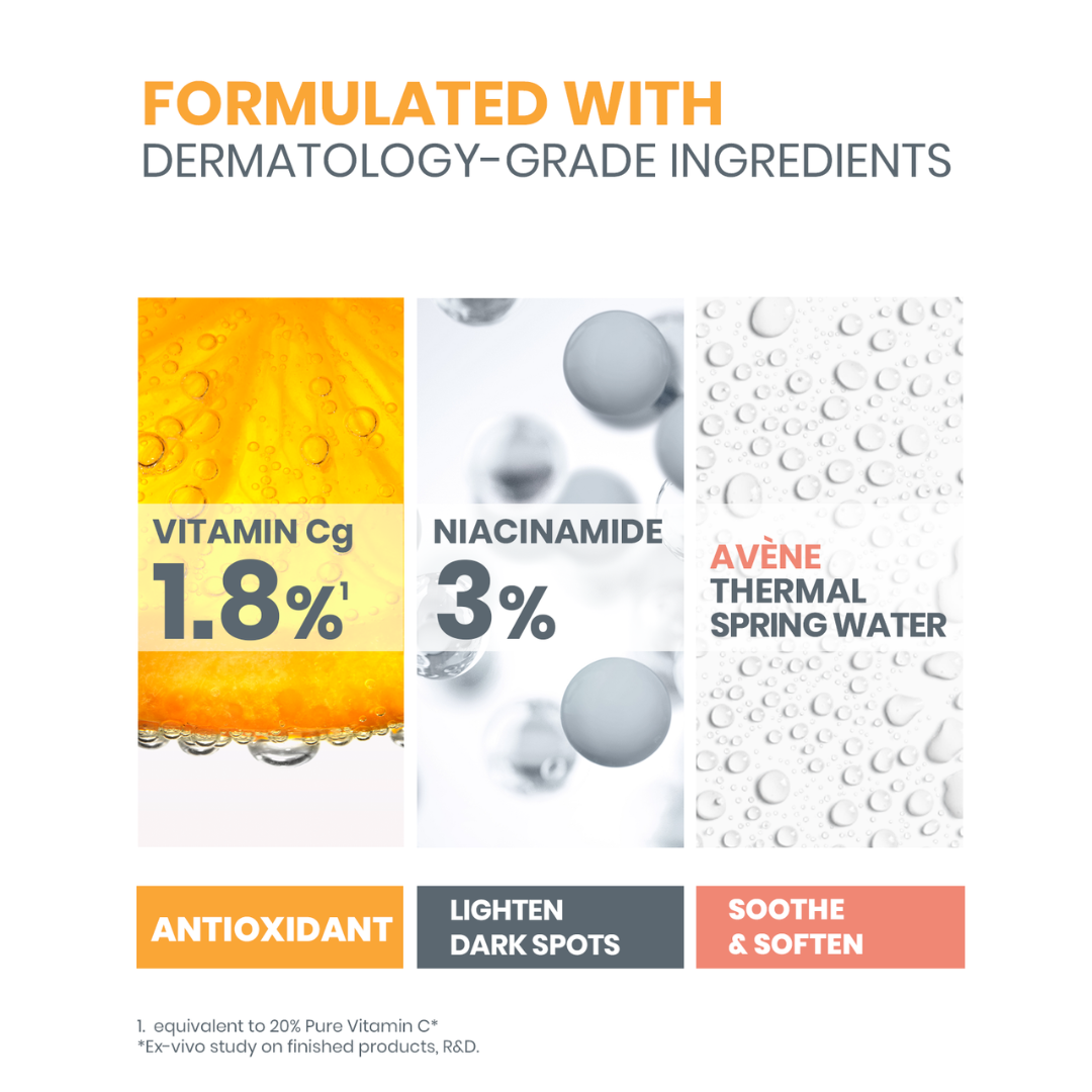Buy one Avène Radiance Vitamin Activ Cg Corrector Serum and get a FREE 50ml Avène Hydrance Aqua-Gel