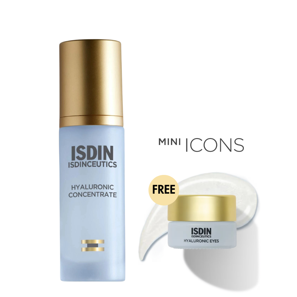 ISDIN Isdinceutics Hyaluronic Concentrate + FREE Hyaluronic Eyes Mini