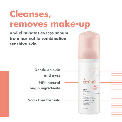 Buy one Avène Hydrating Emulsion Hydrance Light and get a FREE 150ml Avène Cleansing Foam
