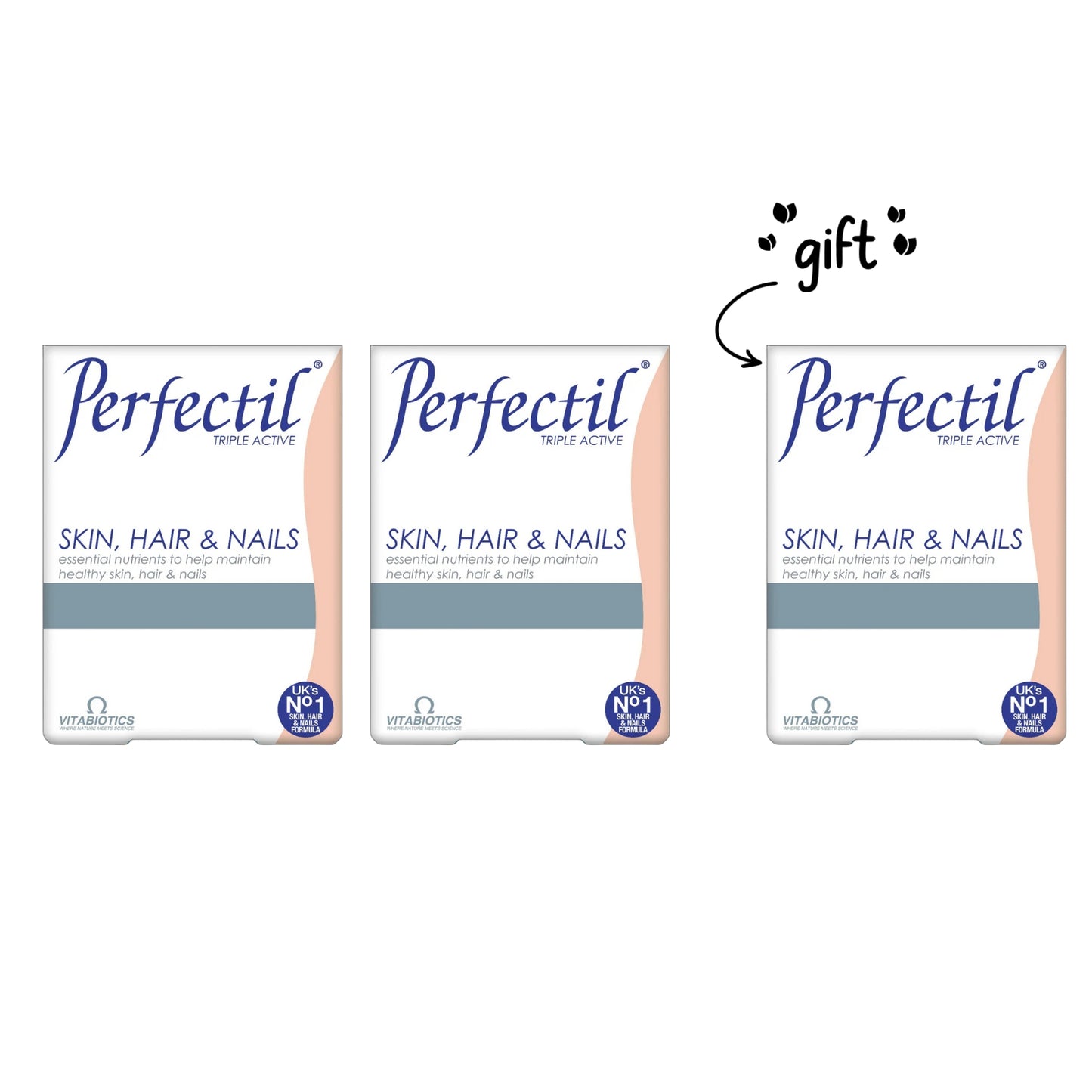 3 x Perfectil Triple Active