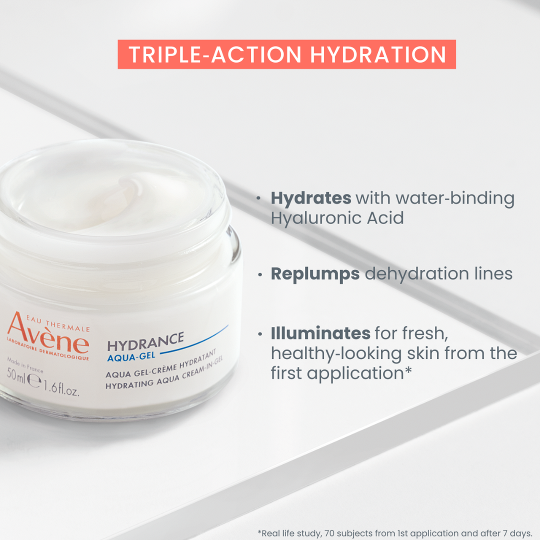 Buy one Avène Radiance Vitamin Activ Cg Corrector Serum and get a FREE 50ml Avène Hydrance Aqua-Gel