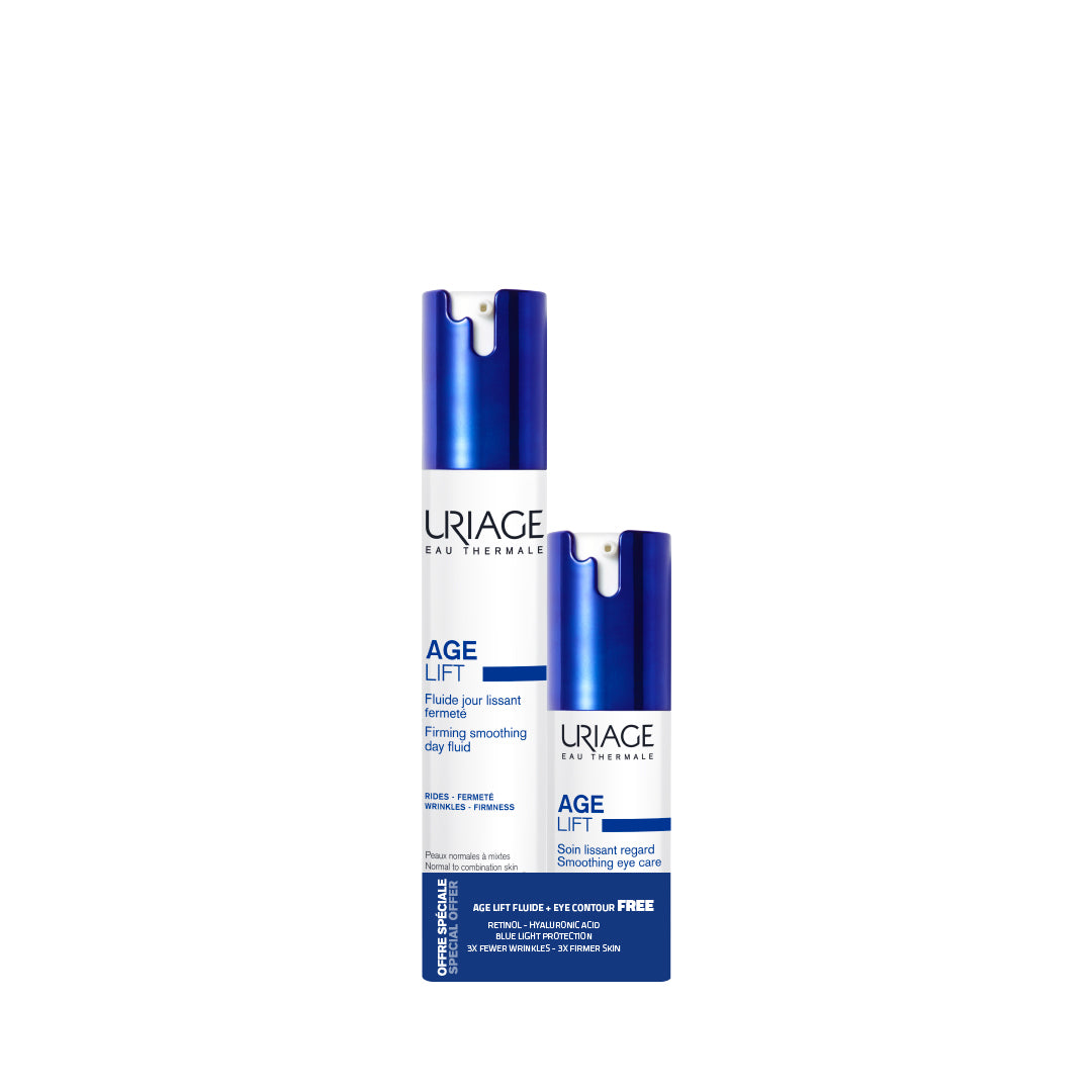 Uriage Age Lift Firming Smoothing Day Fluid + Age Lift Smoothing Eye Contour for Free