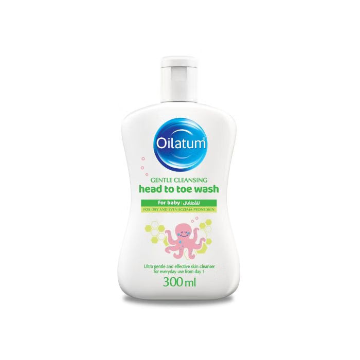 Gentle Cleansing Head to Toe Wash for Baby for Dry and Eczema Prone Skin 300 ML