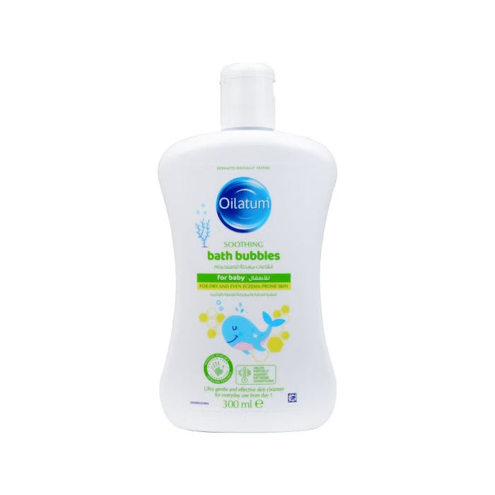 Soothing Bath Bubbles for Baby for Dry and Eczema Prone Skin 300 MlL