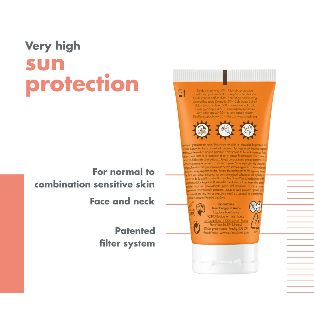 Buy 1 Get 1 Fragrance Free SPF 50+ Invisible Cream 2x50mL