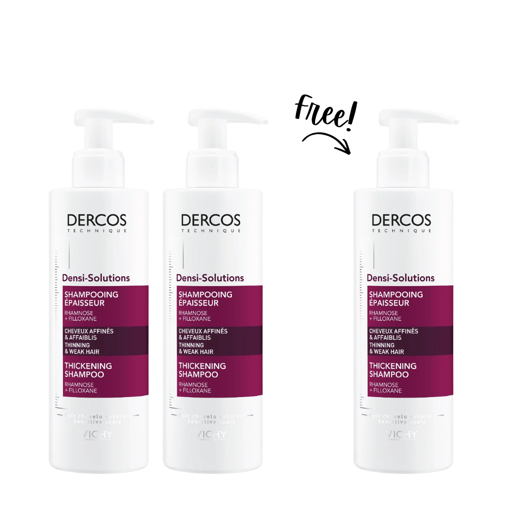 Buy 2 Get 1 - Dercos Densi-Solutions - Thickening Shampoo 250 ML