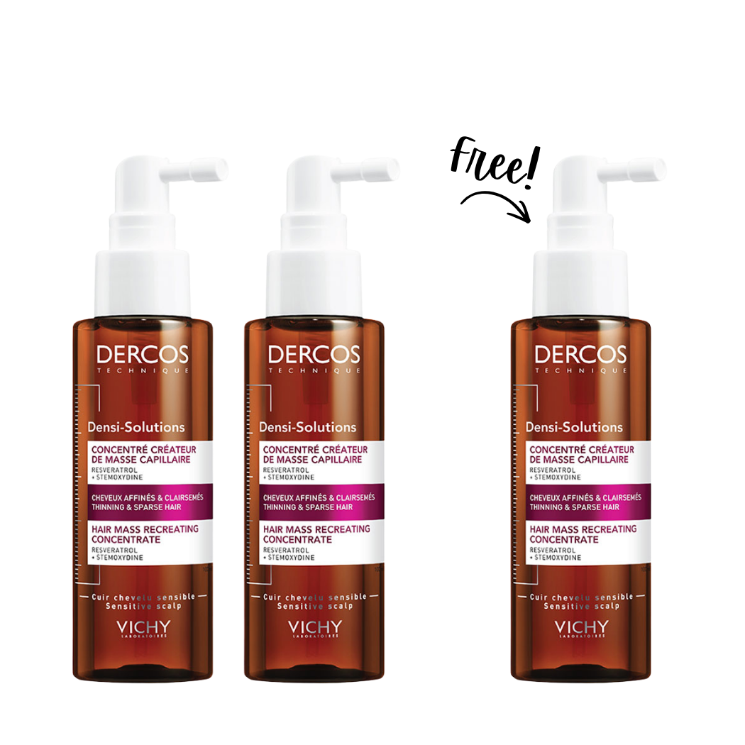 Buy 2 Get 1 - Dercos Densi-Solutions - Hair Mass Recreating Concentrate 100 ML