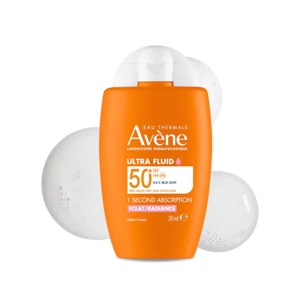 Ultra fluid Eclat Radiance SPF50+ Sunscreen 50ml | Ultra Light Hydrating Micropigments Tinted Sunscreen