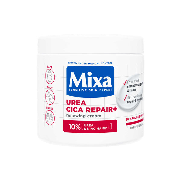 Mixa Urea Cica Repair Cream Very Dry Skin Jar 400 mL