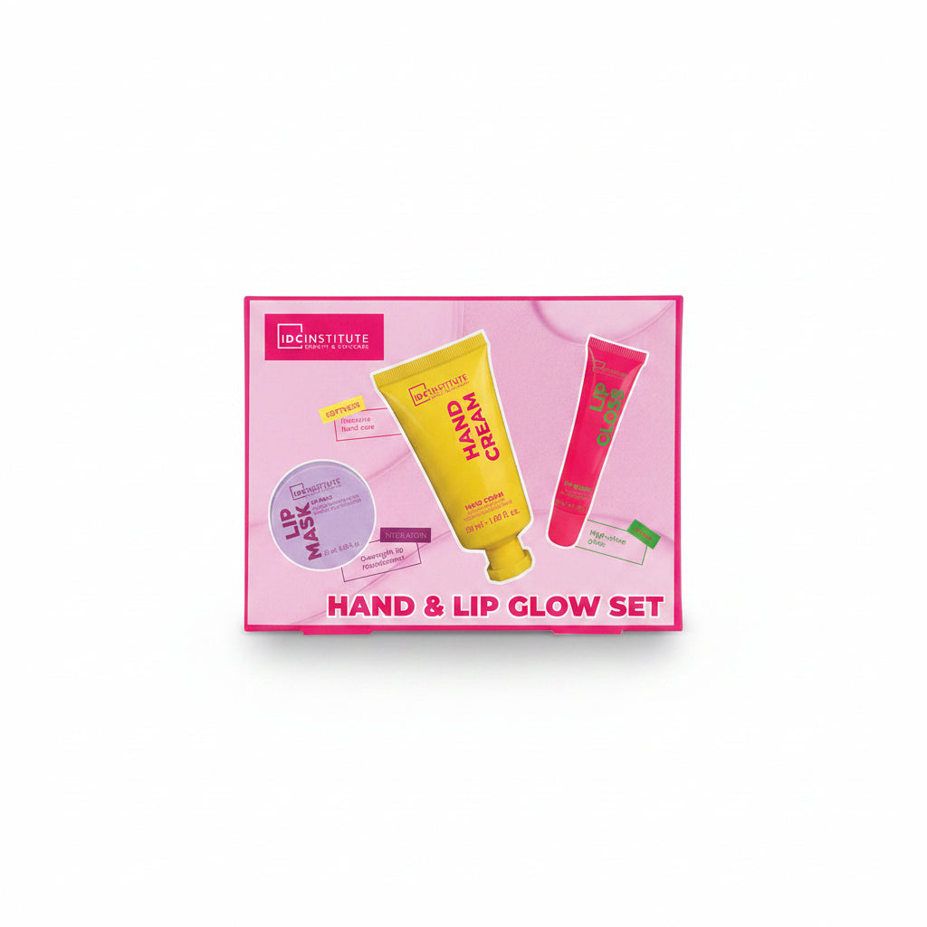 IDC Institute Hand & Lip Glow Set