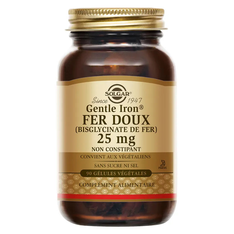 Gentle Iron 25 Mg 90 Gelules