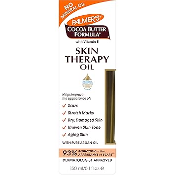 Cocoa Butter Skin Therapy Oil With Vitamin E