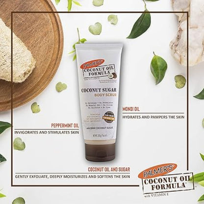 Coconut Oil Formula Sugar Body Scrub, 7 oz