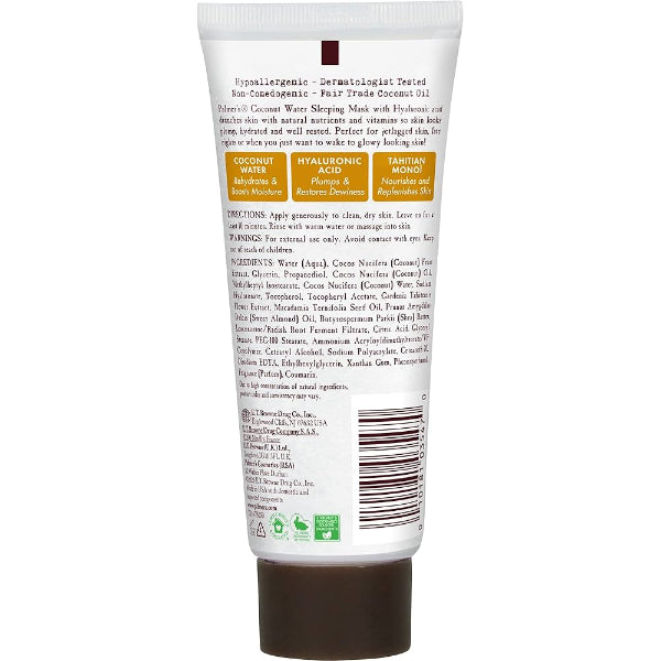 Coconut Water Hydrating Facial Mask