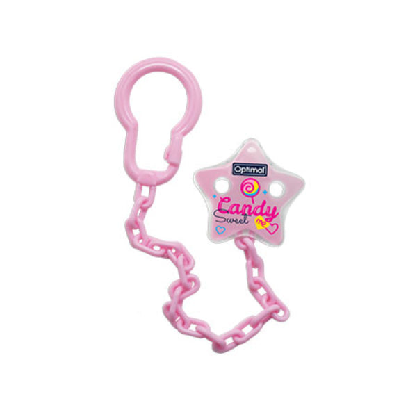 Pacifier Holder With Plastic Clip