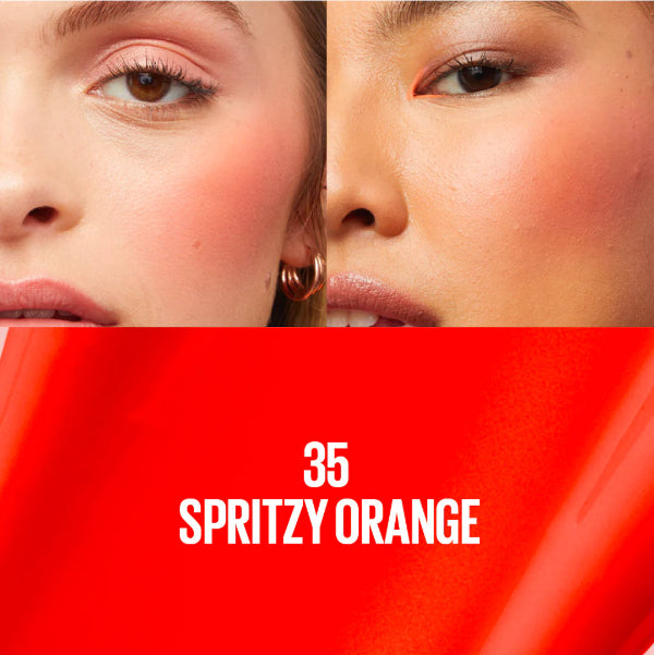 Sunkisser 12H Longwear Multi-Use Matte Liquid Blush, Bronzer, Blendable, Buildable