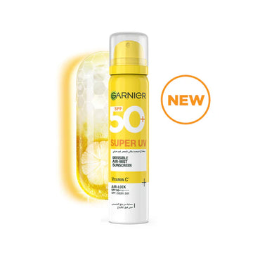 Super UV Invisible Air Mist Face & Body Sunscreen With SPF 50+ For All Skin Types 75 ML