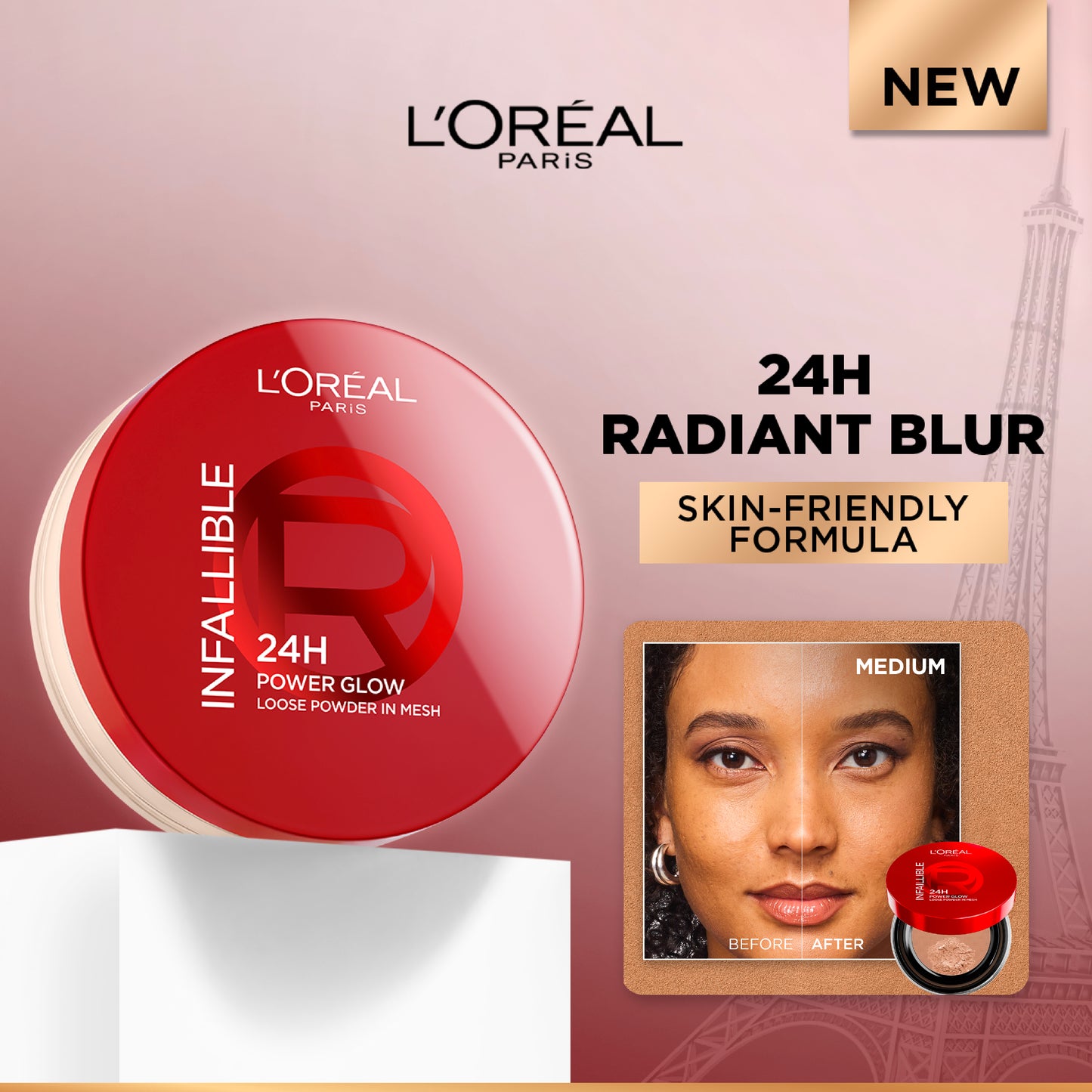 Infaillible 24H Glow Loose Powder Set Duo