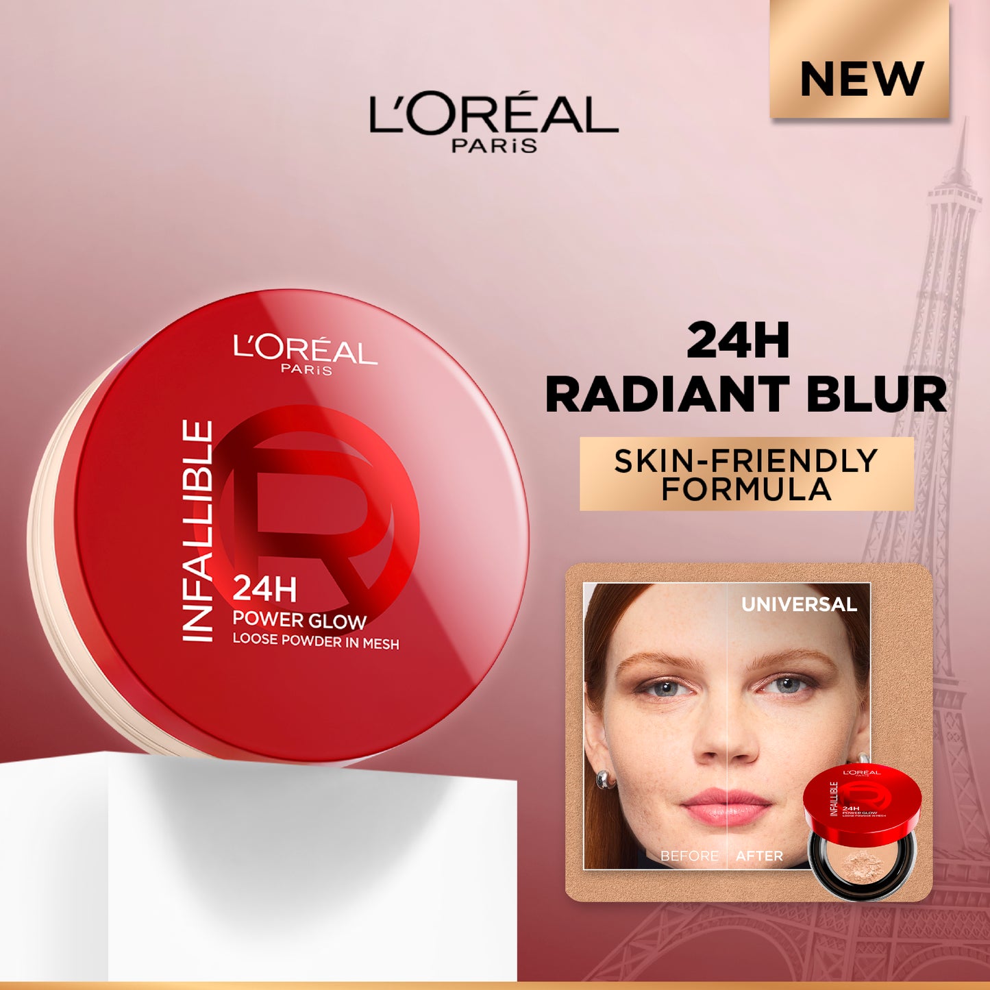 Infaillible 24H Glow Loose Powder Set Duo