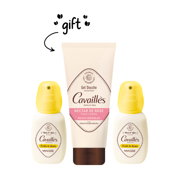 My First Deodorant Duo + Free Rose Shower Gel - Sensitive Skin