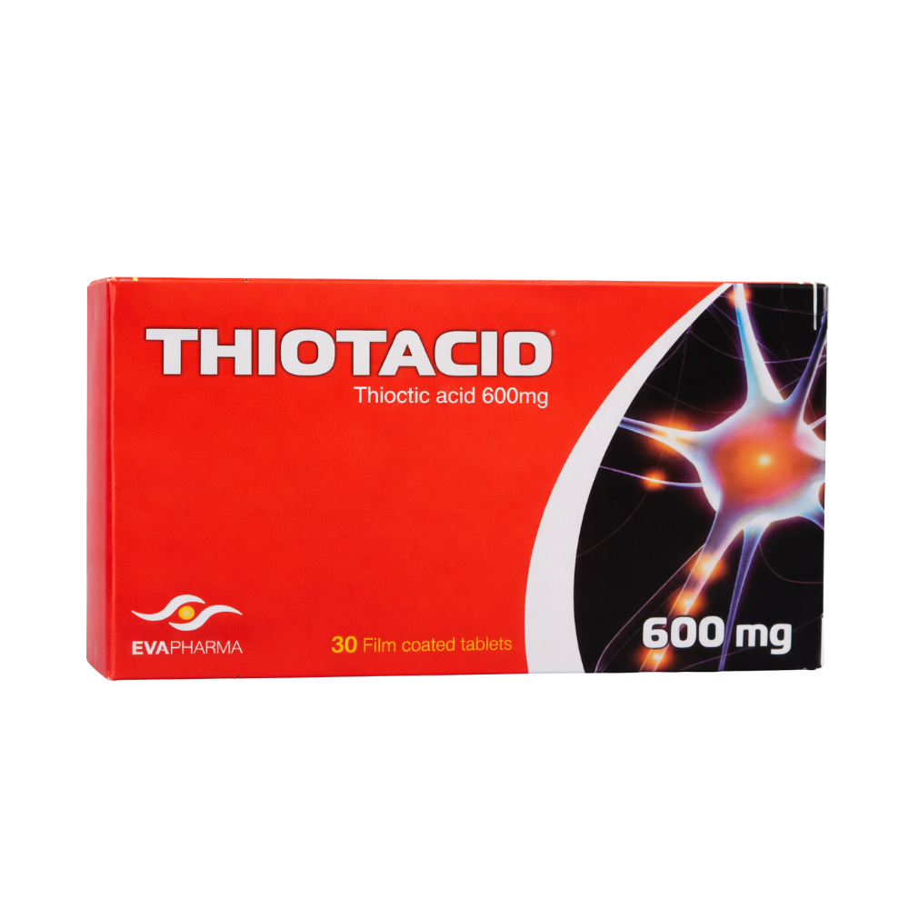 Thiotacid Thioctic Acid 600 Mg