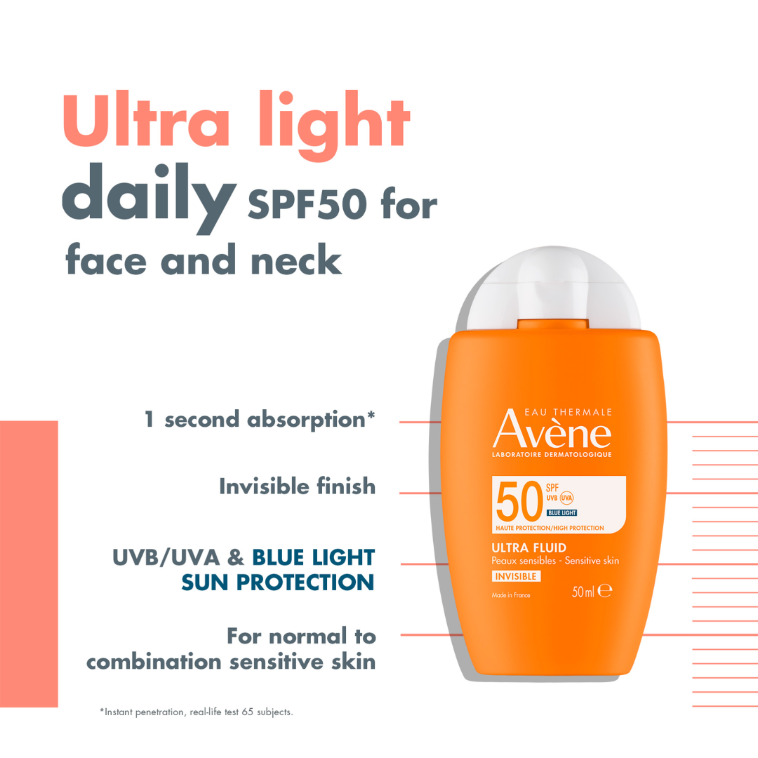 Sun Care - Sensitive Skin
Ultra Fluid Invisible SPF50