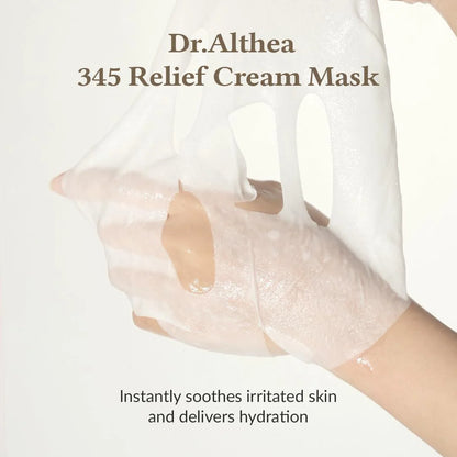 345 Relief Cream Mask 4 PCS