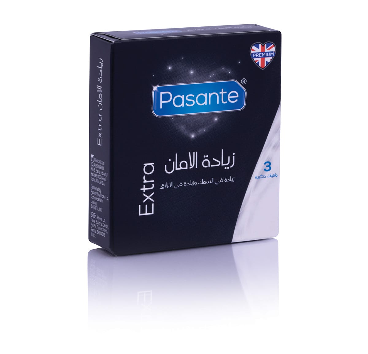 Pasante - Extra Safe 3 Condoms