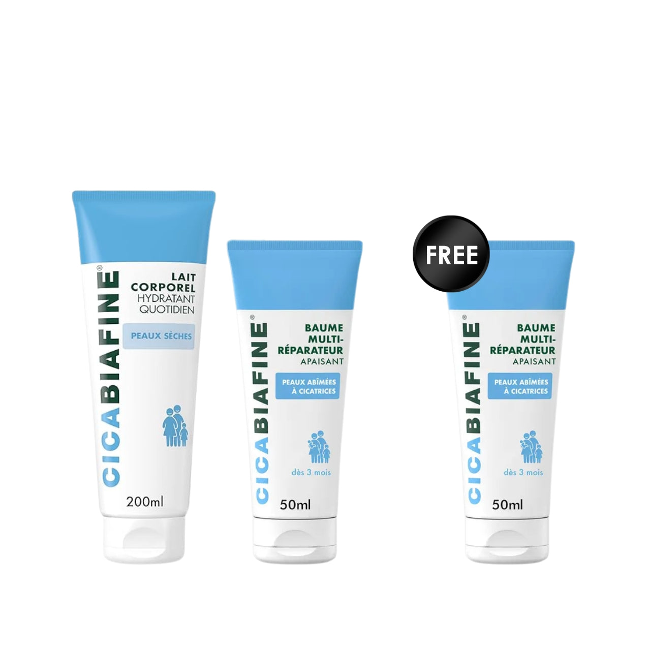 Cicabiafine Daily Hydration & Repair Duo + Free Multi-Repair Balm