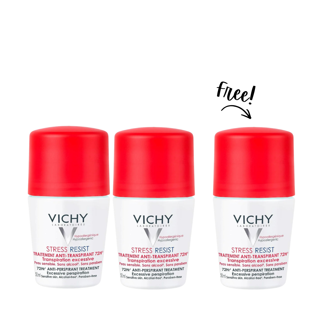 Buy 2 Get 1 - 72 Hour Stress Resist Anti-Perspirant Intensive Treatment Roll-On