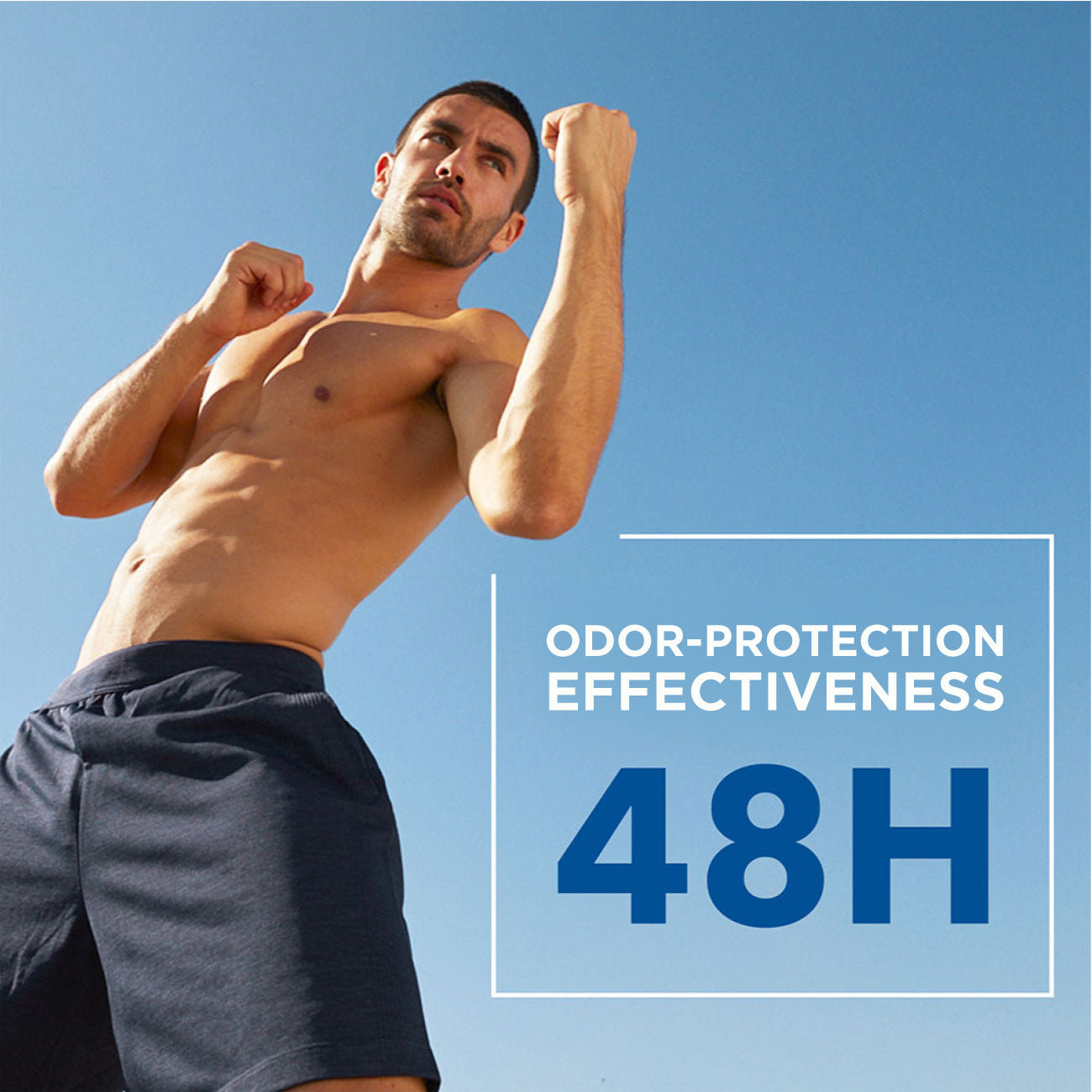 Classic Fresh - 48H Roll on Deodorant - Long-Lasting Freshness for Men - 50 ML