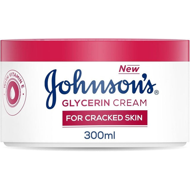 Johnson'S Glycerin Cream For Cracked Skin 300 ML