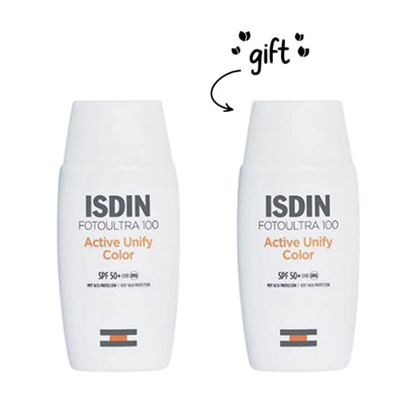 2x Foto Ultra 100 Active Unify Color Fusion Fluid SPF 50+
