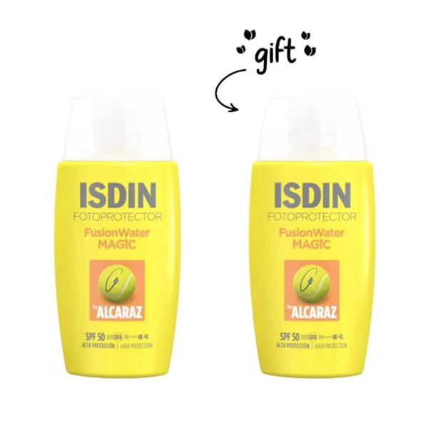 2x Limited Edition FusionWater Magic SPF50+ by Alcaraz