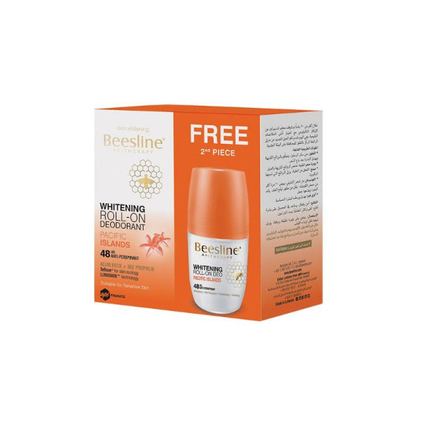 2x Whitening Roll-On Deodorant - Pacific Island 50 ML