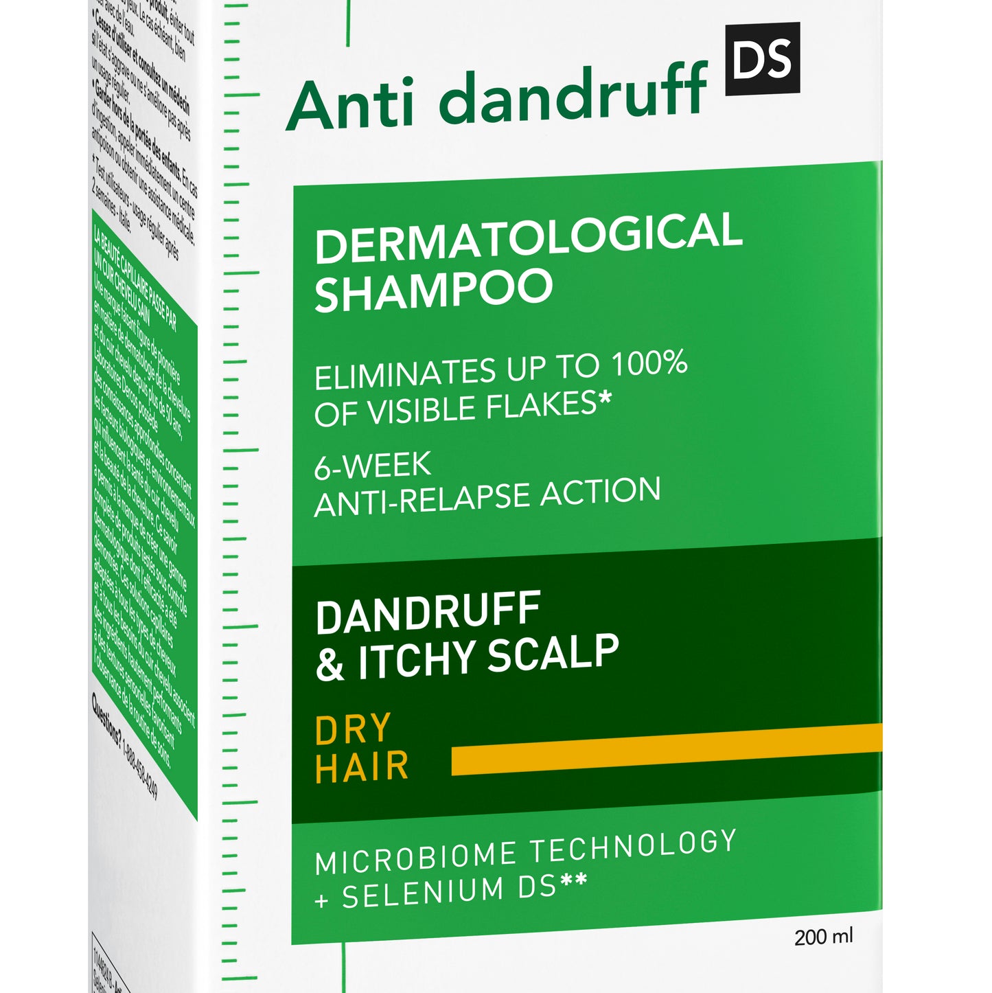 Dercos Anti-Dandruff Shampoo For Dry Hair 200 ML