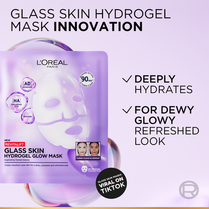 Revitalift Filler Hydrogel Glow Mask Single Pack