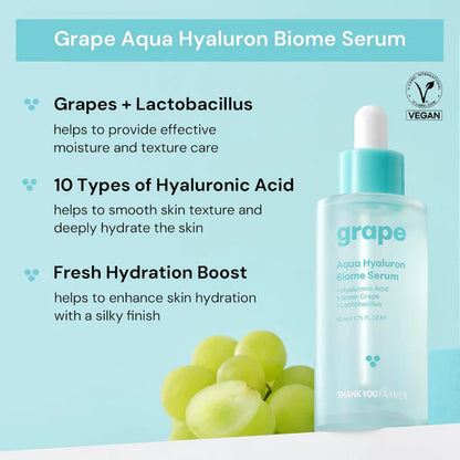 Grape Aqua Hyaluron Biome Serum 50 ML