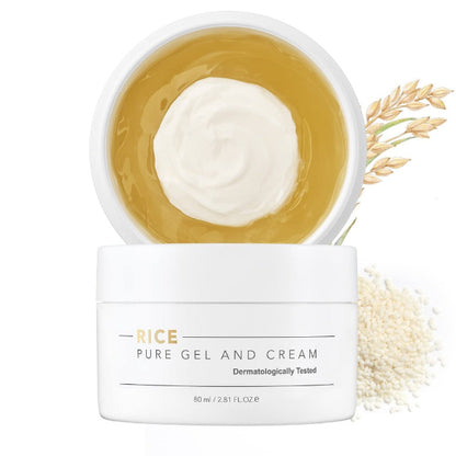 Soothing Gel Rice Rice Pure Gel & Cream 80 ML – Zeina Care