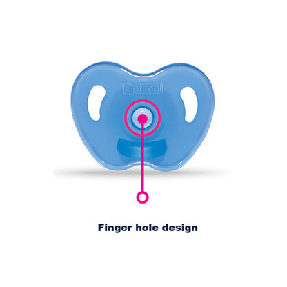 Round Nipple Silicone Pacifier 6+