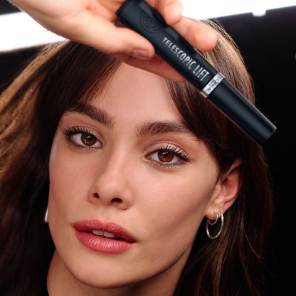 Telescopic Lift Washable Mascara, Lengthening And Volumizing, Lash Lift With Up to 36HR Wear